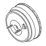 JKC 864-05000  864-05002 Brake booster / Master VAC / Servo freno ISUZU Trooper / UBS-LHD  98-