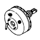 JKC 814-05407   Brake booster / Master VAC / Servo freno ISUZU Trooper  1986.11-1987.06  