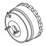 JKC 854-05022 Brake booster / Master VAC / Servo freno ISUZU Rodeo / Axiom  1997.07-2000.01   