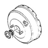 JKC 818-05006  818-05013   Brake booster / Master VAC / Servo freno ISUZU Impulse  1987.06  -