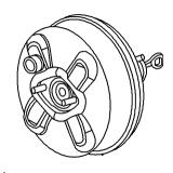 Servo freno/brake booster 18047694 15267004 Chevrolet TrailBlazer Buick Rainier CXL 2002-2008