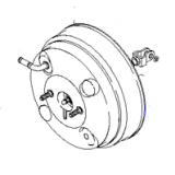 Brake booster/master vac 591103A400 591103A200 Hyundai TRAJET 2000-