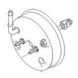 Brake booster/servo freno 591101A110 Hyundai ACCENT 2007-