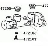 Brake Master Cylinder 47201-60A00 for TOYOTA LAND CRUISER HZJ7#..LHD 