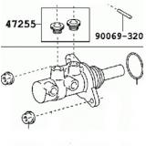 Master VAC 47201-09530 47201-09310 TOYOTA AURIS ADE150,ZRE15 200706-200804