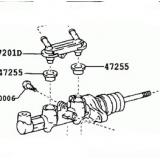 Master Cylinder 47201-47040 47201-47030 TOYOTA PRIUS NHW20  200511-200903