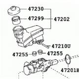 Master VAC 47201-33481 47201-33480 TOYOTA CAMRY/HYBRID ACV4 200605-200807