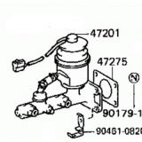 Master Cylinder 47201-60521 47201-60351 TOYOTA LAND CRUISER LJ70 199201-199208