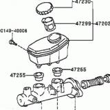 Master VAC 47201-53100 47201-53060 LEXUS IS200/300 GXE10 199901-200005