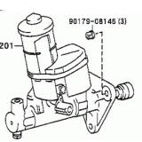 Master Cylinder 47201-2B130 TOYOTA CORONA AT210,ST210  199601-