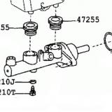 Master VAC 47201-33340 47201-33401 TOYOTA CAMRY ACV30,MCV30 200407-