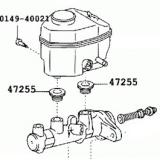 Master VAC 47201-06180 47201-06090 TOYOTA CAMRY (AUSTRALIA) ACV36,MCV36 200408-