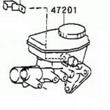 Master Cylinder 47201-30550 47201-30530 LEXUS GS300 JZS147  199308-199508
