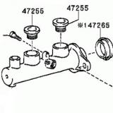 Master VAC 47201-33130 47201-33110 TOYOTA AVALON MCX10 200309-