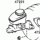 Master VAC 47201-50220 47201-50200 LEXUS LS400 UCF20 199608-199707