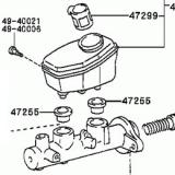 Master Cylinder 47201-50280 47201-50250 LEXUS LS430 UCF30  200008-200307