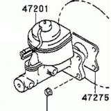 Master VAC 47201-35870 47201-35860 TOYOTA HILUX 2WD LN85 198910-199010