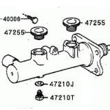 Master Cylinder 47201-35740 47201-35790 TOYOTA HILUX 2WD LN80,85,LN85,YN80  1988-1991