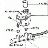Master VAC 47201-60680 47201-60690 TOYOTA HILUX RZN147,149,154 200109-200502
