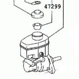 Master VAC 47028-60010 47028-60030 TOYOTA LAND CRUISER PRADO GRJ12 200209-