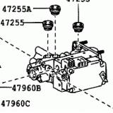 Master Cylinder 47028-58010 TOYOTA ALPHARD MNH10  200312-