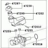 Master Cylinder 47028-58010 TOYOTA ALPHARD MNH10  200312-