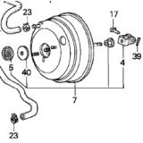 46400-SP0-A02 Brake booster for HONDA LEGEND II