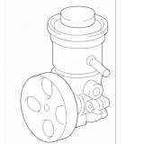 Power Steering Pump 44310-04100 TACOMA TRN22# 200409-201109-