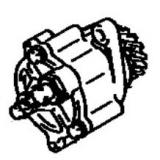 Vacuum pump 29300-17010 for COASTER　1HZ HZB50 201501-