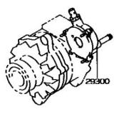 Vacuum pump 29300-54091 for HILUX LN5#/LN67 199508-