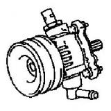 Vacuum pump 29300-54160 for CROWN COMFORT/SED 2LTE LXS11