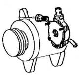 Vacuum pump 29300-58020 for COASTER HB30/HB36