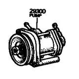 Vacuum pump 29300-51011 for CENTURY VG20 
