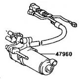 BRAKE BOOSTER PUMP SOARER 47960-24010 JZZ30 UZZ30 ATM 199105-199204