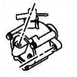 Vacuum pump 2020A013 for MITSUBISHI PAJERO/MONTERO(LONG)V80/V90