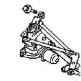 Motor-Windshield Wiper MR957763 MITSUBISHI GRANDIS NA4W 2004-2009