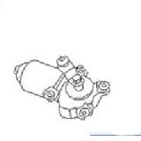 Motor-Windshield Wiper 28810VE000 NISSAN ELGRAND 1997/05-2002/05 E50