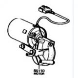 8511090743 Wiper Motor TOYOTA COASTER BB10 197708-
