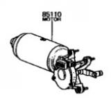 8511020040 Front Wiper Motor TOYOTA CARINA TA1 197012-