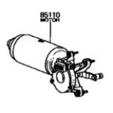 8511020041 Windshield Wiper Motor TOYOTA CARINA TA1 197206-