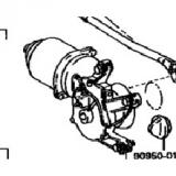 8511023030 Windshield Wiper Motor TOYOTA MARK 2 V LX76/YX78 199302-