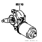 8511090D00 Windshield Wiper Motor TOYOTA HIACE QUICK DELIVERY LH8 198508-