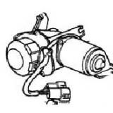 76505SD4Q01 Windshield Wiper Motor HONDA LEGEND HSZ