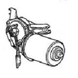 38401SB2654 Wiper Motor HONDA INTEGRA DA3 1988