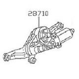 28710WD000 Rear Window Wiper Motor NISSAN WINGROAD