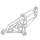 28710VB005 Rear Window Wiper Motor NISSAN SAFARI SAFARI 1997-