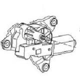 28710EN000 Rear Window Wiper Motor NISSAN LAFESTA B30 2004-