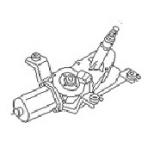 287105L301 Rear Window Wiper Motor NISSAN LAUREL C35 1997-