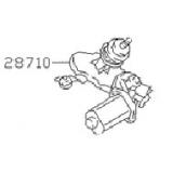 2871051S00 Rear Window Wiper Motor NISSAN SKYLINE R31 1985-