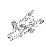 287104J502 Rear Window Wiper Motor NISSAN PRIMERA WP11 1997-